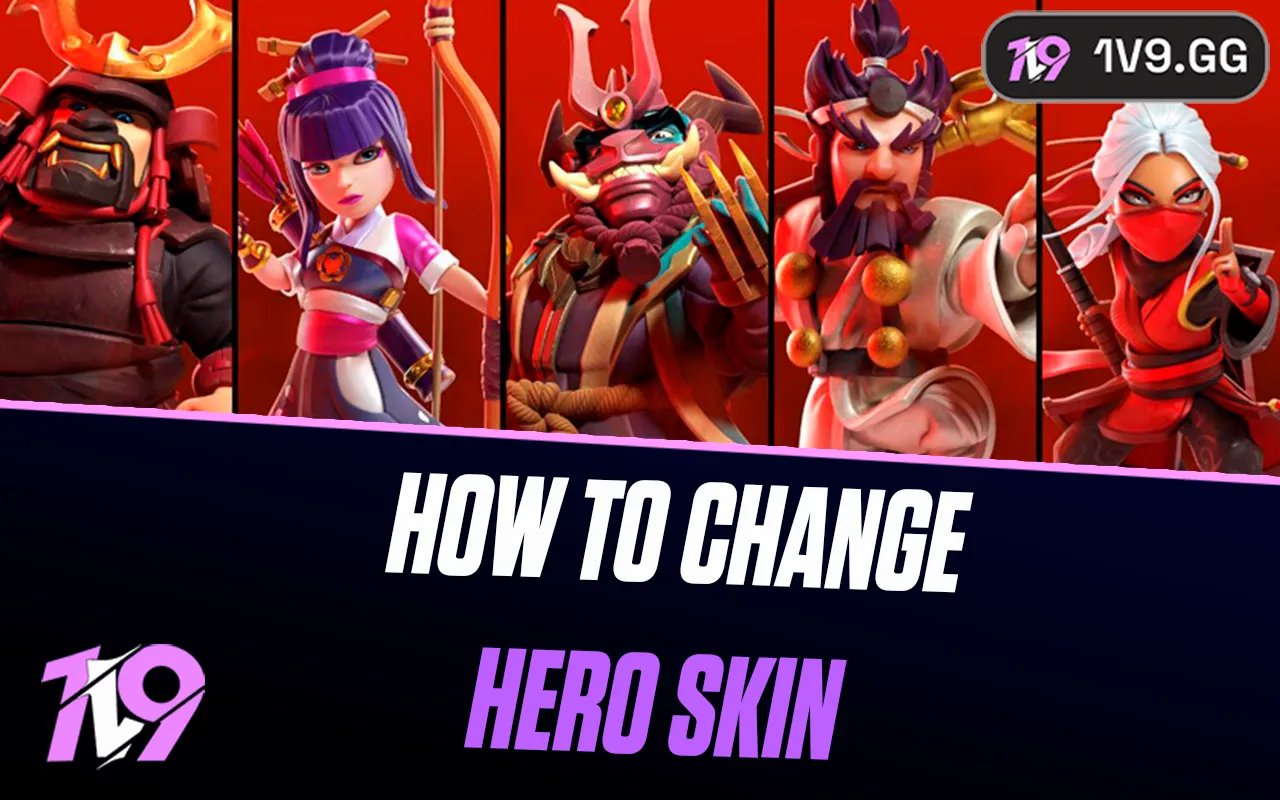 How to Change Hero Skins in Clash of Clans